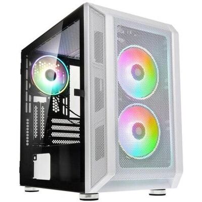 Kolink Citadel Mesh RGB Micro Tower - White - PC Case Kolink Citadel Mesh RGB Micro Tower - White - PC Case