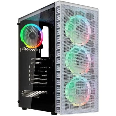 Boîtier PC Kolink Observatory Lite Mesh ARGB Moyen Tour Blanc Boîtier PC Kolink Observatory Lite Mesh ARGB Moyen Tour Blanc