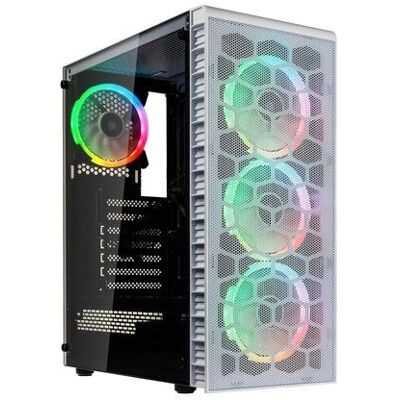 Kolink Observatory HF Mesh ARGB Midi Tower - Bianco - Case PC Kolink Observatory HF Mesh ARGB Midi Tower - Bianco - Case PC