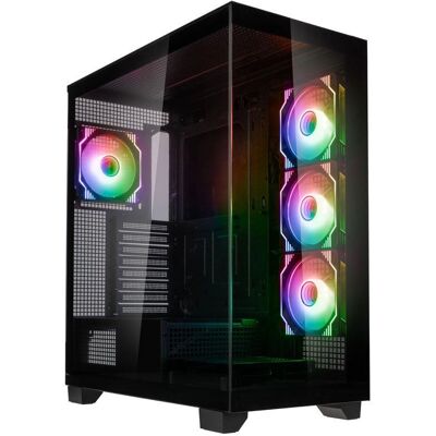 Kolink Unity Arena ARGB Midi Tower - Noir - Boîtier PC Kolink Unity Arena ARGB Midi Tower - Noir - Boîtier PC