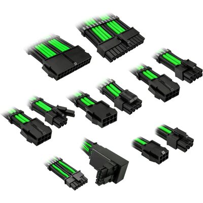 Kit de Extensii Cabluri Împletite Venom Green Kolink Core Pro - Putere Înaltă Kit de Extensii Cabluri Împletite Venom Green Kolink Core Pro - Putere Înaltă