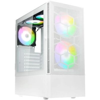 Case PC Kolink MX Medio Torre Bianco - Supporta ATX, Micro-ATX, Mini-ITX Case PC Kolink MX Medio Torre Bianco - Supporta ATX, Micro-ATX, Mini-ITX