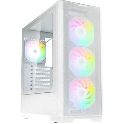 Kolink Unity Solar ARGB Mesh Midi Tower White - PC Case Kolink Unity Solar ARGB Mesh Midi Tower White - PC Case