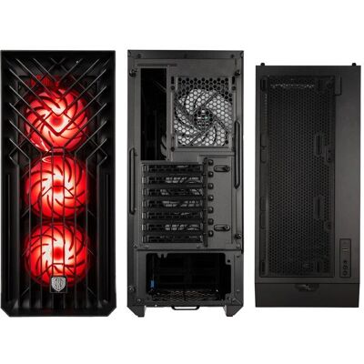 Case PC Tower Media Kolink Unity Cascade ARGB - Nero Case PC Tower Media Kolink Unity Cascade ARGB - Nero