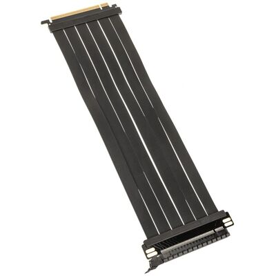 Kolink PCIe Gen 5.0 Riserkabel 180° - 300mm Schwarz - Kabel Kolink PCIe Gen 5.0 Riserkabel 180° - 300mm Schwarz - Kabel