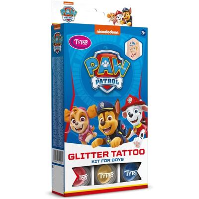 Zestaw Brokatowych Tatuaży Paw Patrol - Tymczasowe Tatuaże dla Dzieci Zestaw Brokatowych Tatuaży Paw Patrol - Tymczasowe Tatuaże dla Dzieci