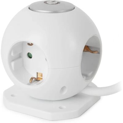 ENTAC - ESC1.5G3-USB-GLOBE - 3 prises - USB - multiprise - Publicité ENTAC - ESC1.5G3-USB-GLOBE - 3 prises - USB - multiprise - Publicité