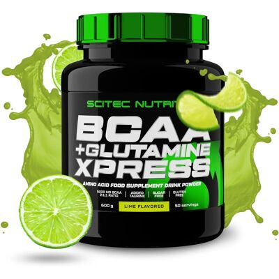Scitec Nutrition - BCAA+Glutamine Xpress 600g - Poudre - Plusieurs couleurs - Taille unique - Publicité Scitec Nutrition - BCAA+Glutamine Xpress 600g - Poudre - Plusieurs couleurs - Taille unique - Publicité