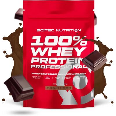 Scitec Nutrition - 100% Protéine de Lactosérum Chocolat - Poudre de Protéine - Publicité Scitec Nutrition - 100% Protéine de Lactosérum Chocolat - Poudre de Protéine - Publicité