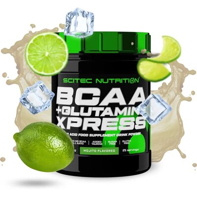 Scitec Nutrition BCAA + Glutamine Xpress - 300g - Plusieurs saveurs - Complément - Publicité Scitec Nutrition BCAA + Glutamine Xpress - 300g - Plusieurs saveurs - Complément - Publicité