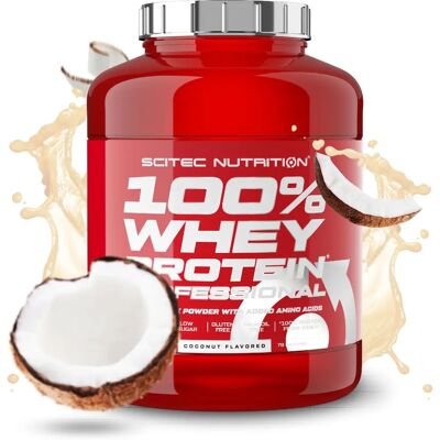 Scitec Nutrition Protéine de Lactosérum Professionnelle - 2350g - Plusieurs couleurs - Publicité Scitec Nutrition Protéine de Lactosérum Professionnelle - 2350g - Plusieurs couleurs - Publicité