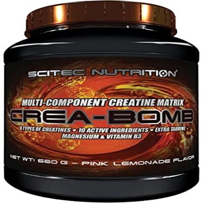 SciTec Crea-Bomb - 660g - Pink Lemon - Unterstützt Muskelwachstum SciTec Crea-Bomb - 660g - Pink Lemon - Unterstützt Muskelwachstum