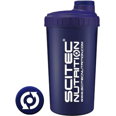Shaker Bleu Marine 700 ml Scitec Nutrition - Publicité Shaker Bleu Marine 700 ml Scitec Nutrition - Publicité
