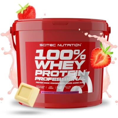 Proteina di siero di latte Scitec Fragola Cioccolato Bianco - Polvere di Proteina di Siero Proteina di siero di latte Scitec Fragola Cioccolato Bianco - Polvere di Proteina di Siero