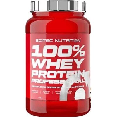 Scitec 100% Whey Professional - Jordgubbar Vit Choklad - Proteinpulver Scitec 100% Whey Professional - Jordgubbar Vit Choklad - Proteinpulver