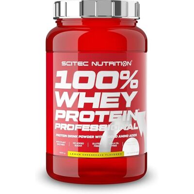 SciTec 100% Whey Protein Professional - Cheesecake de Limão - Pó de Proteína SciTec 100% Whey Protein Professional - Cheesecake de Limão - Pó de Proteína