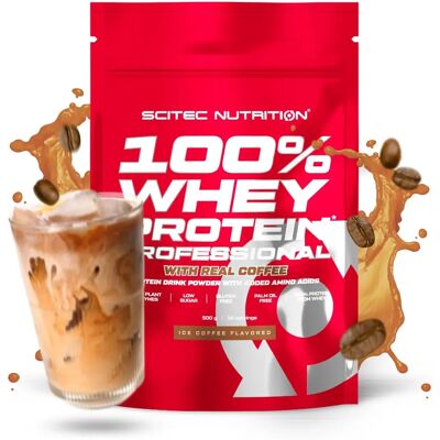 Scitec Nutrition 100 % WHEY PROTEIN PROFESSIONAL - 500 g - Více barev Scitec Nutrition 100 % WHEY PROTEIN PROFESSIONAL - 500 g - Více barev