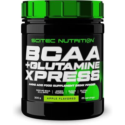 SciTec BCAA + Glutamine Apple - 300g - Dietary Supplement SciTec BCAA + Glutamine Apple - 300g - Dietary Supplement