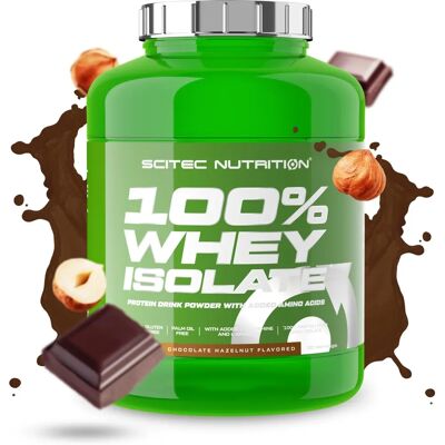 SciTec 100% Isolato di Proteine del Siero di Latte - Cioccolato Nocciola - Polvere Proteica SciTec 100% Isolato di Proteine del Siero di Latte - Cioccolato Nocciola - Polvere Proteica
