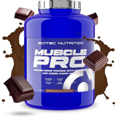 Proteina SCITEC NUTRITION Muscle Pro 2500g - Polvere - Colori Vari Proteina SCITEC NUTRITION Muscle Pro 2500g - Polvere - Colori Vari