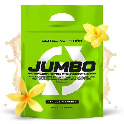 Scitec Nutrition Jumbo - Proszek - Różne kolory - 6600g Scitec Nutrition Jumbo - Proszek - Różne kolory - 6600g
