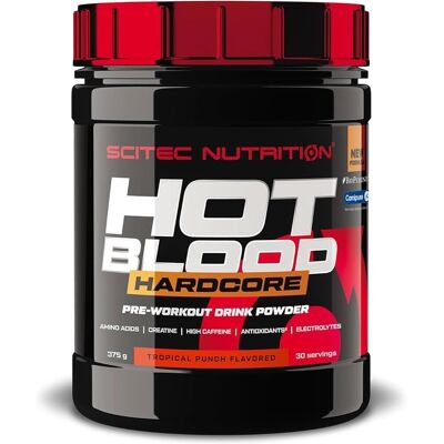 Scitec Hot Blood Hardcore - Punch Tropical - Integratore Scitec Hot Blood Hardcore - Punch Tropical - Integratore