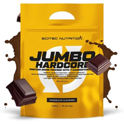 Scitec Nutrition Jumbo Hardcore - Protéines, Glucides, Créatine - 5355g - Publicité Scitec Nutrition Jumbo Hardcore - Protéines, Glucides, Créatine - 5355g - Publicité