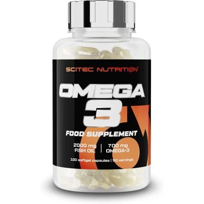 Scitec Nutrition Omega 3 - 600mg - 100 Kapseln Scitec Nutrition Omega 3 - 600mg - 100 Kapseln