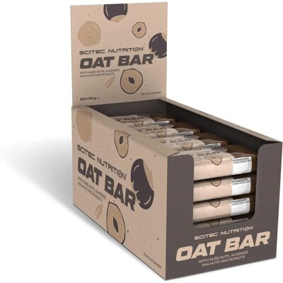 Barre Energetica Scitec Nutrition OAT - 20 pezzi Nocciola Mandorla Noce Arachide Barre Energetica Scitec Nutrition OAT - 20 pezzi Nocciola Mandorla Noce Arachide