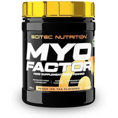 SciTec MyoFactor Thé Glacé à la Pêche - Complément 285g - Publicité SciTec MyoFactor Thé Glacé à la Pêche - Complément 285g - Publicité