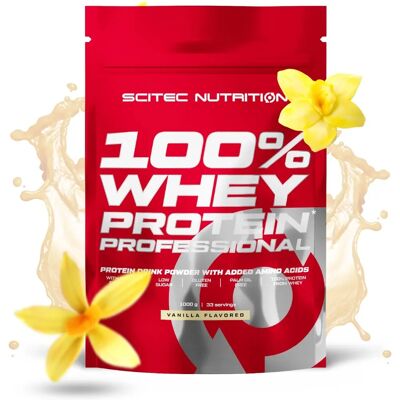 SciTec Vanilla Whey Protein 1000g - Muscle Support SciTec Vanilla Whey Protein 1000g - Muscle Support