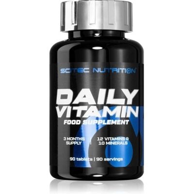 Scitec Nutrition Daily Vitamin - 90 Tabletter - Stödjer immunförsvaret & energi Scitec Nutrition Daily Vitamin - 90 Tabletter - Stödjer immunförsvaret & energi