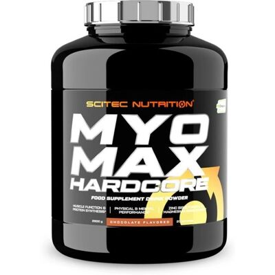 Scitec Nutrition MyoMax Hardcore Chocolat 2800g - Complément protéiné - Publicité Scitec Nutrition MyoMax Hardcore Chocolat 2800g - Complément protéiné - Publicité