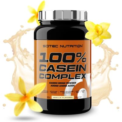 SciTec 100% Casein Complex - Vanille - 920g - Publicité SciTec 100% Casein Complex - Vanille - 920g - Publicité