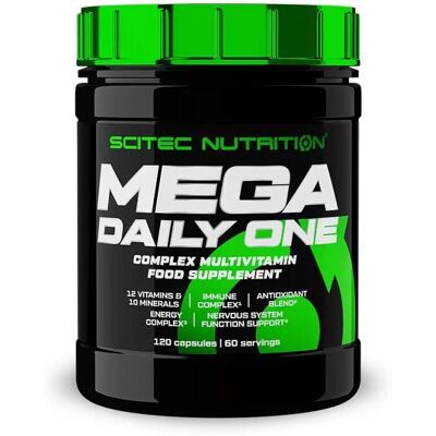 Scitec Nutrition Mega Daily One Plus - Multivitamin för Energi & Immunitet Scitec Nutrition Mega Daily One Plus - Multivitamin för Energi & Immunitet
