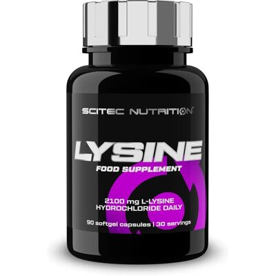 Scitec Nutrition Lysine 90 Kapslar - Muskelstödjande Kosttillskott Scitec Nutrition Lysine 90 Kapslar - Muskelstödjande Kosttillskott