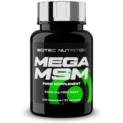 Scitec Nutrition Mega MSM - 100 capsule - Supporta la salute articolare Scitec Nutrition Mega MSM - 100 capsule - Supporta la salute articolare