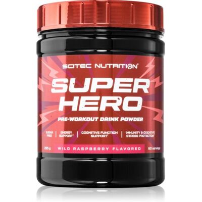 Scitec Nutrition Superhero - Wild Raspberry - 285g Pre-workout Scitec Nutrition Superhero - Wild Raspberry - 285g Pre-workout