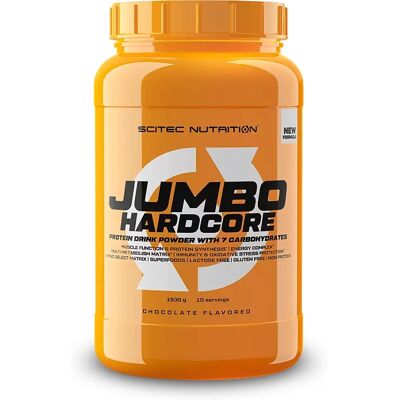 Scitec Nutrition Jumbo Hardcore - Nuova Formula 1530g - Incremento di peso Scitec Nutrition Jumbo Hardcore - Nuova Formula 1530g - Incremento di peso