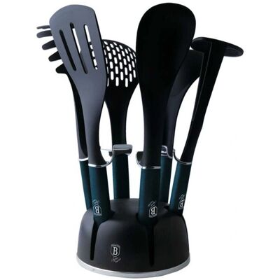 Conjunto de utensilios de cocina de nylon Aqua de Berlinger Haus Conjunto de utensilios de cocina de nylon Aqua de Berlinger Haus