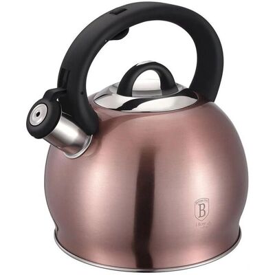 BerlingerHaus Modelo BH-1077 3L Hervidor de Acero Inoxidable - I-Rose BerlingerHaus Modelo BH-1077 3L Hervidor de Acero Inoxidable - I-Rose