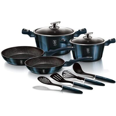 Set Cucina Compatto Northix - 10 Pezzi - Verde - Utensili da Cucina Set Cucina Compatto Northix - 10 Pezzi - Verde - Utensili da Cucina