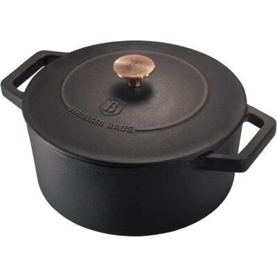 Berlingerhaus Gusseisen-Auflauf - 20cm Black Rose Collection - Dutch Oven Berlingerhaus Gusseisen-Auflauf - 20cm Black Rose Collection - Dutch Oven