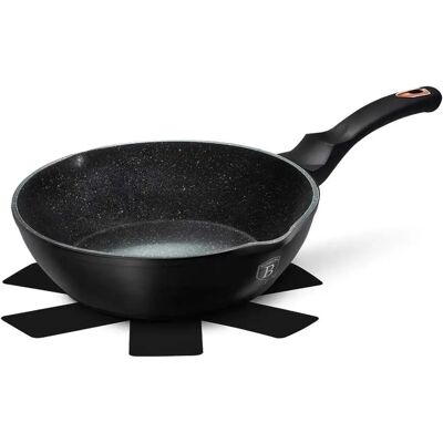 Berlinger Haus Schwarze Rose Tiefe Granitpfanne 24cm Berlinger Haus Schwarze Rose Tiefe Granitpfanne 24cm