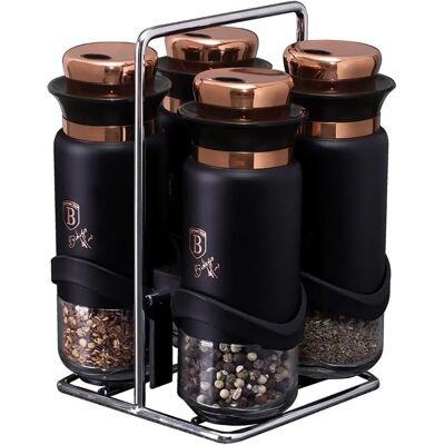 Berlinger Haus Black Rose Gewürzset - Küchenorganizer Berlinger Haus Black Rose Gewürzset - Küchenorganizer