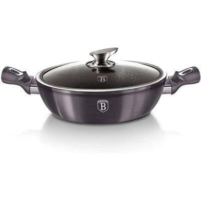 Berlinger Haus Modell BH6898 - Tiefe Pfanne - Antihaft-Marmoroberfläche Berlinger Haus Modell BH6898 - Tiefe Pfanne - Antihaft-Marmoroberfläche
