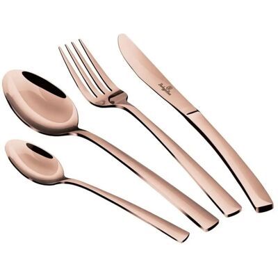 Set de Cubiertos Rose Gold de Berlinger Haus 24 pzas Set de Cubiertos Rose Gold de Berlinger Haus 24 pzas