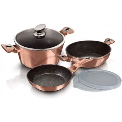 Berlinger Haus 6-tlg. Rose Gold Kochgeschirr-Set - Küchenutensilien Berlinger Haus 6-tlg. Rose Gold Kochgeschirr-Set - Küchenutensilien