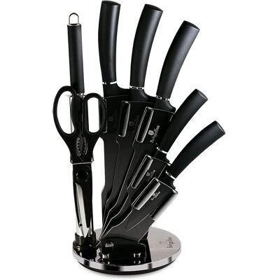 Juego de cuchillos Berlinger Haus Carbon Pro - Profesional - 8 piezas Juego de cuchillos Berlinger Haus Carbon Pro - Profesional - 8 piezas