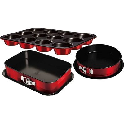 Set de forme de copt Berlinger Haus Burgundy Set de forme de copt Berlinger Haus Burgundy